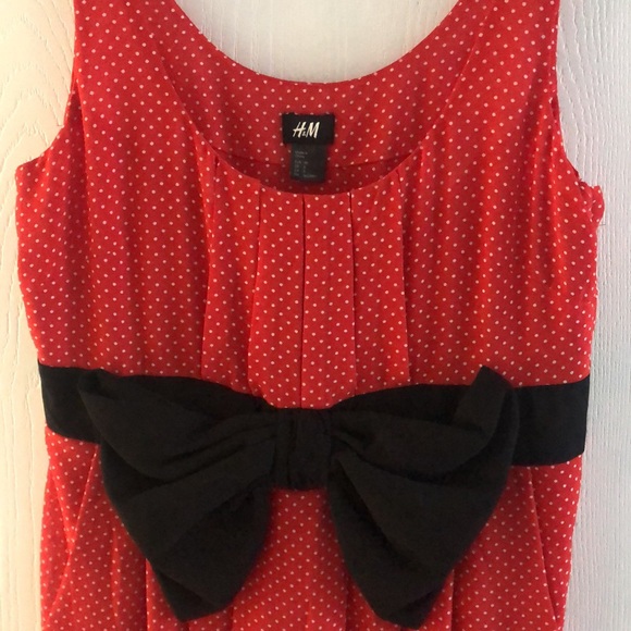 H&M red polka dot dress - Picture 2 of 5